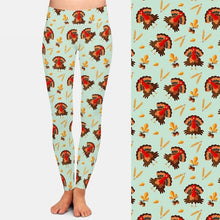 Load image into Gallery viewer, Ladies 3D Thanksgiving Printed Fashion Leggings