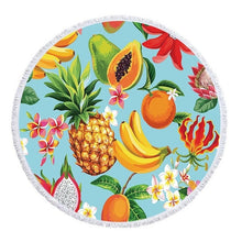 Load image into Gallery viewer, Gorgeous Assorted Boho Printed Round Beach Towels