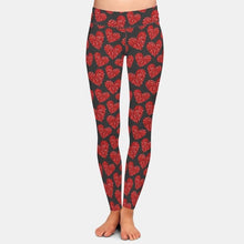 Cargar imagen en el visor de la galería, Ladies Gorgeous Heart Printed Leggings