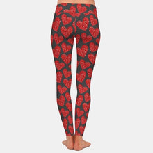 Laden Sie das Bild in den Galerie-Viewer, Ladies Gorgeous Heart Printed Leggings