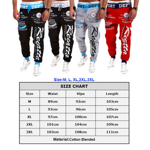 Mens Printed Graphic Sport Trackpants