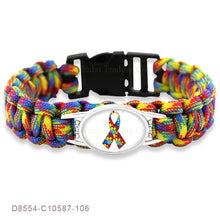 Load image into Gallery viewer, Puzzle Piece Autism Awareness Bracelets