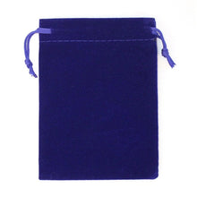 Cargar imagen en el visor de la galería, 50Pcs/lot - 4 sizes -  Colourful Velvet Jewellery Drawstring Pouches/Gift Bags