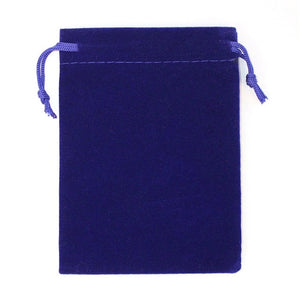 50Pcs/lot - 4 sizes -  Colourful Velvet Jewellery Drawstring Pouches/Gift Bags