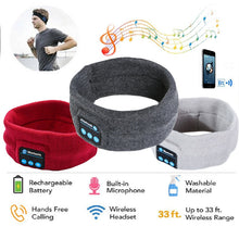 Charger l&#39;image dans la galerie, Wireless Bluetooth Stereo Headphones/Headband For Running, Sleep, Anytime