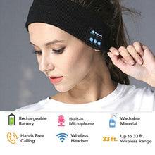 Laden Sie das Bild in den Galerie-Viewer, Wireless Bluetooth Stereo Headphones/Headband For Running, Sleep, Anytime