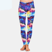 Charger l&#39;image dans la galerie, Beautiful Assorted Galaxy Patterned High Waist Leggings