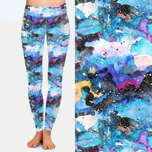 Charger l&#39;image dans la galerie, Beautiful Assorted Galaxy Patterned High Waist Leggings