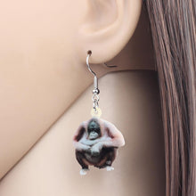 Charger l&#39;image dans la galerie, Acrylic Orangutan Earrings
