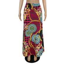 Charger l&#39;image dans la galerie, Womens Gorgeous Design Printed Long Maxi Skirt