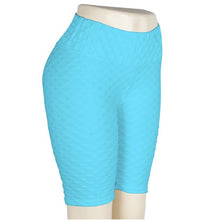 Load image into Gallery viewer, Ladies Push Up Longer Leg Fitness/Anti Cellulite Workout Shorts