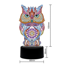 Cargar imagen en el visor de la galería, New Design - 7 Colours LED 5D Diamond Painting Table Lamps