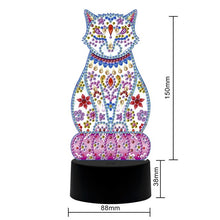 Cargar imagen en el visor de la galería, New Design - 7 Colours LED 5D Diamond Painting Table Lamps