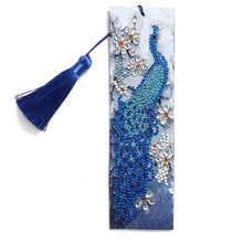 Cargar imagen en el visor de la galería, 2PCS/Set DIY Decorative Diamond Painting Bookmarks With Tassel