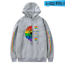 Cargar imagen en el visor de la galería, LGBTQI+ Rainbow PROUD Written &amp; Lips Hoodies