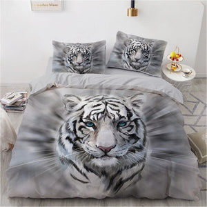 Gorgeous 3D Tigers Printed Quilt Cover/Bedding Sets