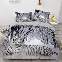 Charger l&#39;image dans la galerie, Gorgeous 3D Tigers Printed Quilt Cover/Bedding Sets