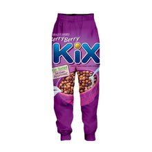 Load image into Gallery viewer, Mens SWEET 3D Candy Snacks &amp; Cereals Novelty Printed Pants