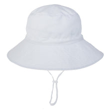 Cargar imagen en el visor de la galería, Kids Assorted Coloured Summer Bucket Hats With Adjustable Tie