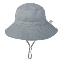 Charger l&#39;image dans la galerie, Kids Assorted Coloured Summer Bucket Hats With Adjustable Tie