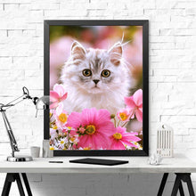 Laden Sie das Bild in den Galerie-Viewer, 5D DIY Gorgeous Cat Design Diamond Painting