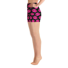 Load image into Gallery viewer, Ladies Fashion Sexy Hot Pink Lips Printed Shorts