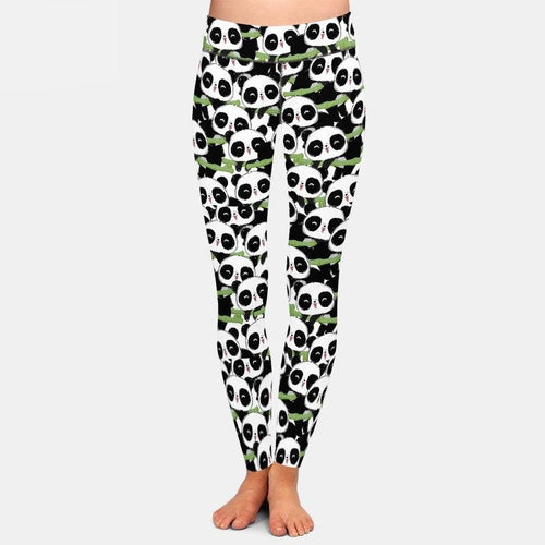 Ladies Cute Panda Printed Leggings