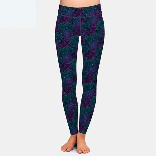 Ladies Mandala Style Printed Leggings