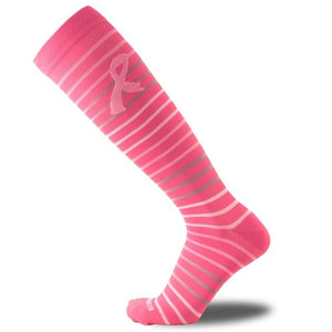 Multi-Coloured Womens Long Thigh Compression Socks