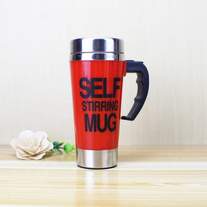 500ml Travel Automatic Self Stirring Stainless Steel Mugs