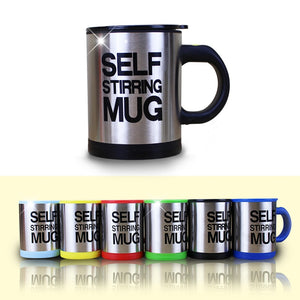 400ml Automatic Self Stirring Stainless Steel Coffee Mugs