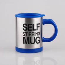 Charger l&#39;image dans la galerie, 400ml Automatic Self Stirring Stainless Steel Coffee Mugs