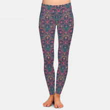 Carica l&#39;immagine nel visualizzatore di Gallery, Ladies Aztec Prints Milk Silk Leggings