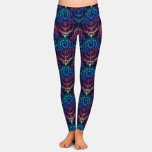 Laden Sie das Bild in den Galerie-Viewer, Ladies Aztec Prints Milk Silk Leggings