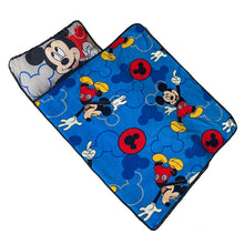 Laden Sie das Bild in den Galerie-Viewer, Disney Assorted Kids Portable Rolled Nap Mats/Sleeping Bags - With Pillow