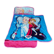 Cargar imagen en el visor de la galería, Disney Assorted Kids Portable Rolled Nap Mats/Sleeping Bags - With Pillow