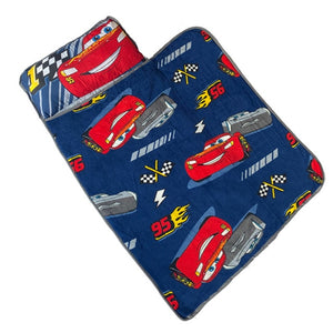Disney Assorted Kids Portable Rolled Nap Mats/Sleeping Bags - With Pillow