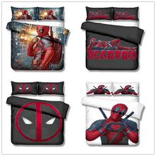 Load image into Gallery viewer, New Marvel Deadpool 3D Quilt Cover/Bedding Sets