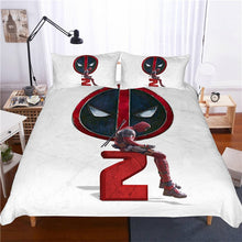 Load image into Gallery viewer, New Marvel Deadpool 3D Quilt Cover/Bedding Sets