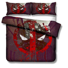 Load image into Gallery viewer, New Marvel Deadpool 3D Quilt Cover/Bedding Sets