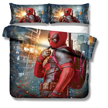 Load image into Gallery viewer, New Marvel Deadpool 3D Quilt Cover/Bedding Sets