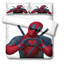 Load image into Gallery viewer, New Marvel Deadpool 3D Quilt Cover/Bedding Sets