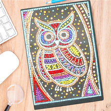 Load image into Gallery viewer, 5D DIY Diamond Painting Notebooks - Assorted Designs