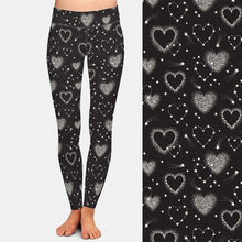 Load image into Gallery viewer, Ladies Heart Shape Constellations Printed Leggings