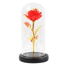 Load image into Gallery viewer, LED Enchanted Galaxy Roses With Fairy String Lights In Dome