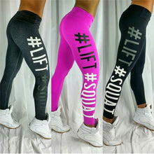 Cargar imagen en el visor de la galería, Womens Fitness #Lift #Squat Workout Leggings