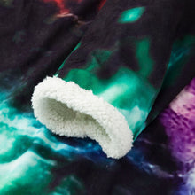 Laden Sie das Bild in den Galerie-Viewer, Mermaid Scales 1 Piece Blanket With Sleeves - Sherpa Fleece Microfiber Warm