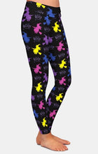 Load image into Gallery viewer, Ladies Assorted Fashion Halloween Witch Bat Ghost Printed Leggings