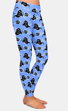 Cargar imagen en el visor de la galería, Ladies Assorted Fashion Halloween Witch Bat Ghost Printed Leggings