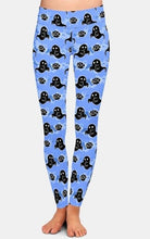 Load image into Gallery viewer, Ladies Assorted Fashion Halloween Witch Bat Ghost Printed Leggings